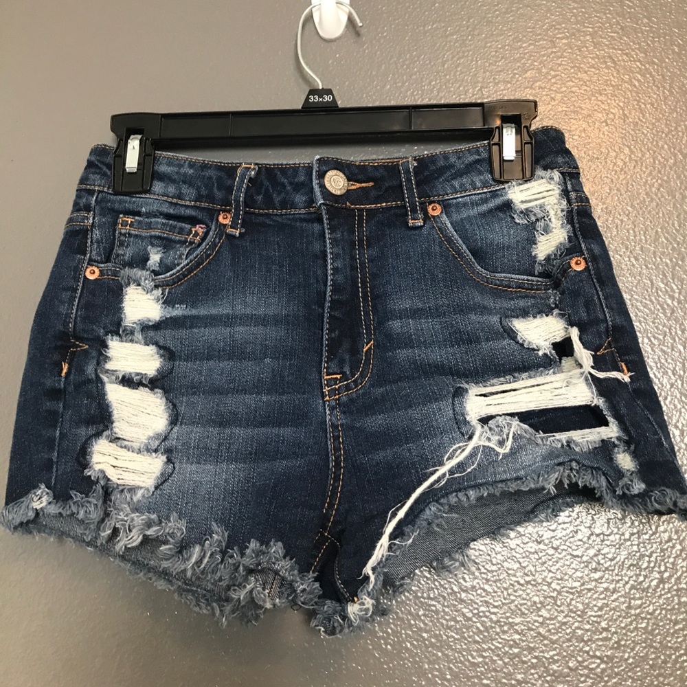 High waisted shorts