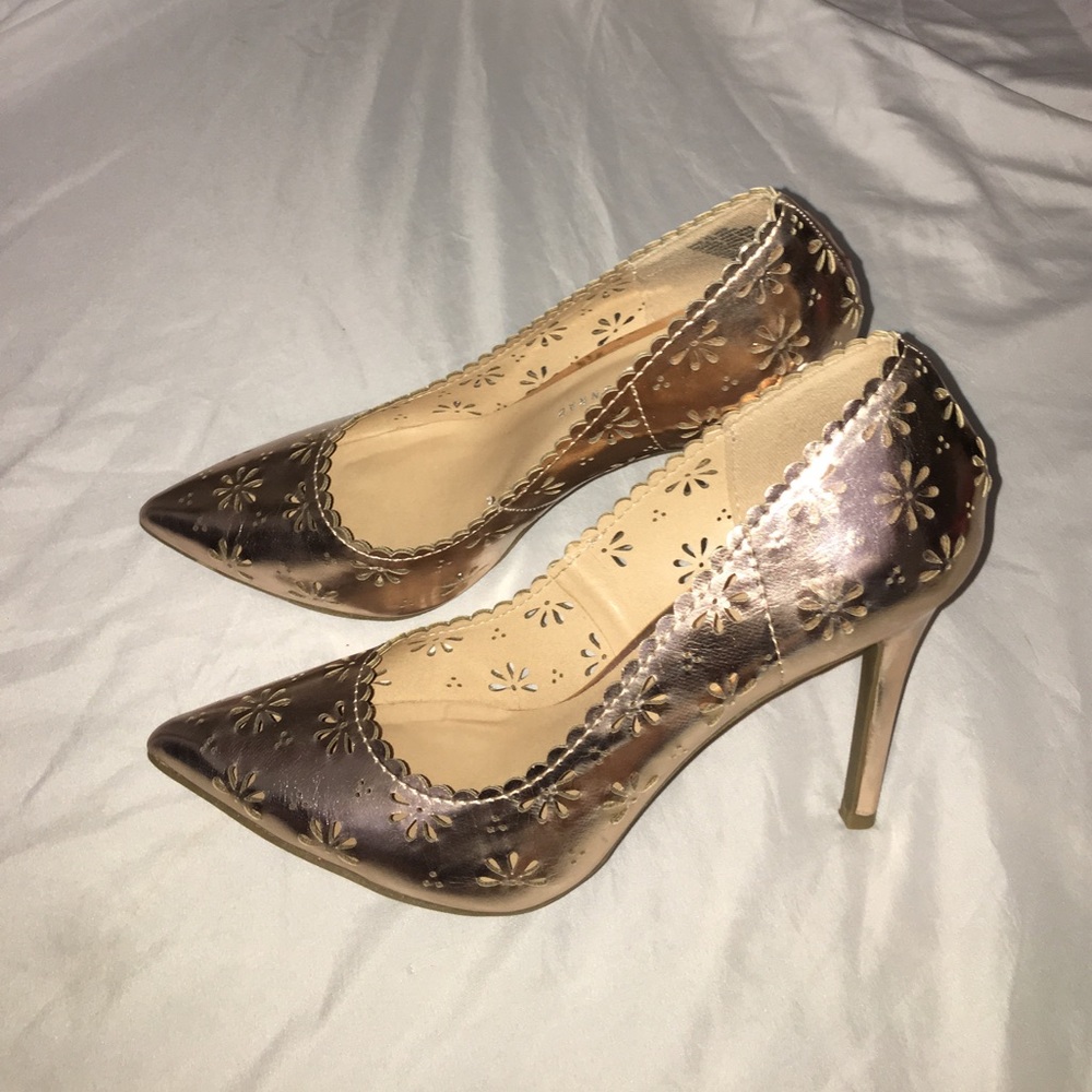 Confetti Rose LC Lauren Conrad Heels