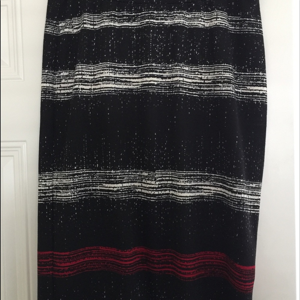 🅿️Print Knee Length Skirt Plus Size 12