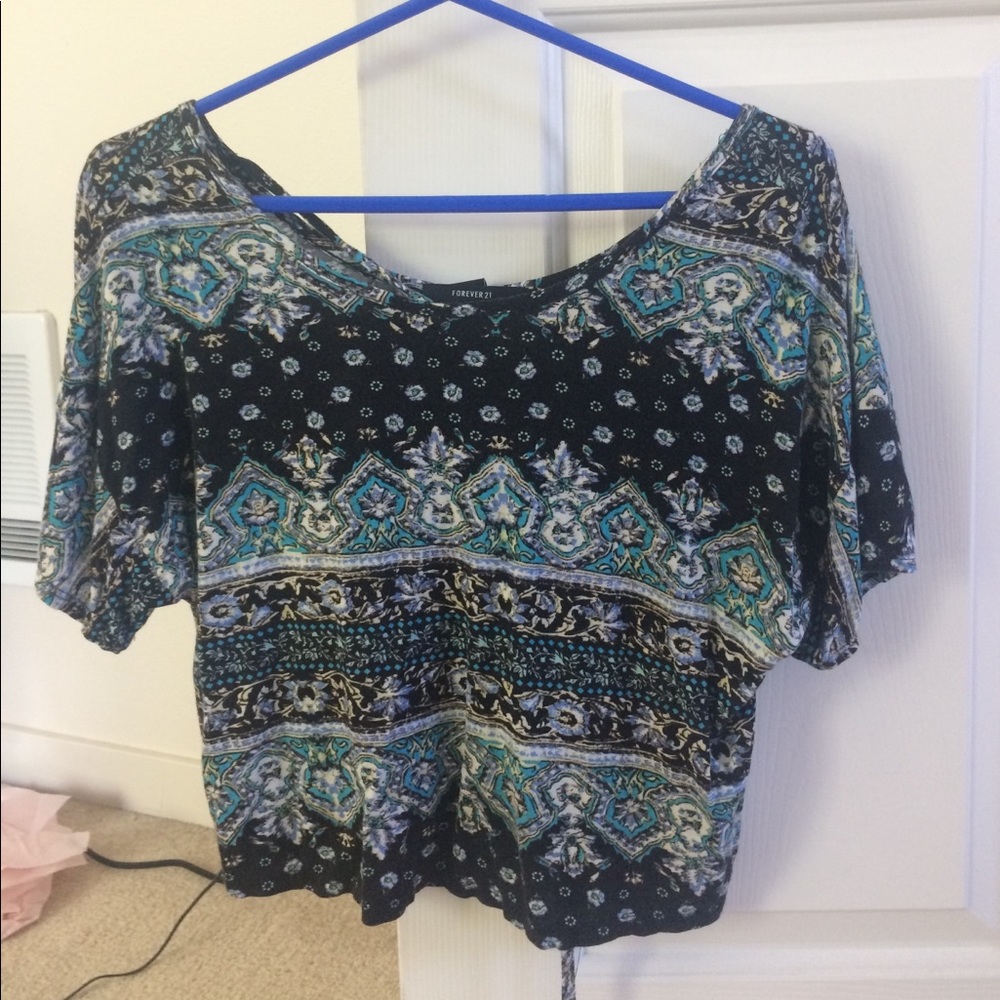 Small Forever 21 Patterned Shirt