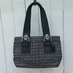 Authentic Coach Mini Signature Tote