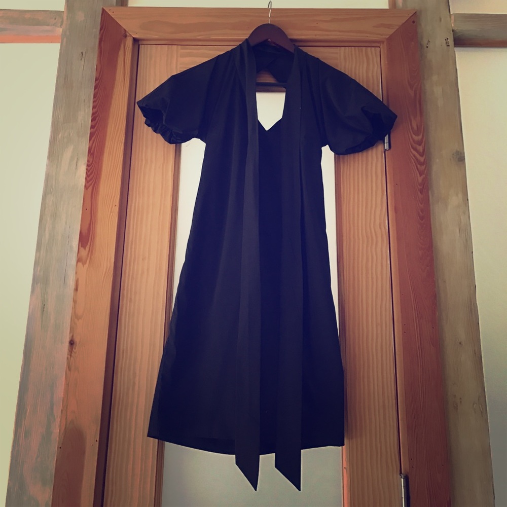 Sexy black dress