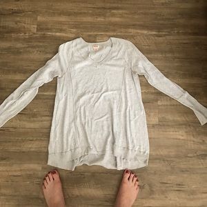 Light grey long sleeve sweater