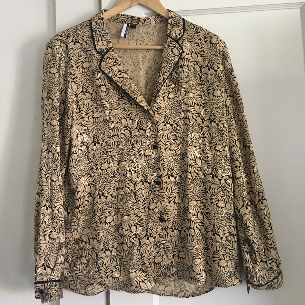 Very cool patterned button up from Topshop