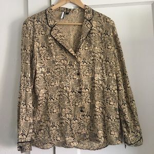 Very cool patterned button up from Topshop