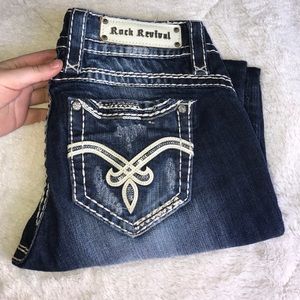 Rock Revival Becky Easy Capri sz 27