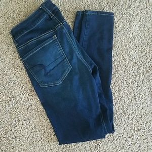 Dark wash American Eagle jeans