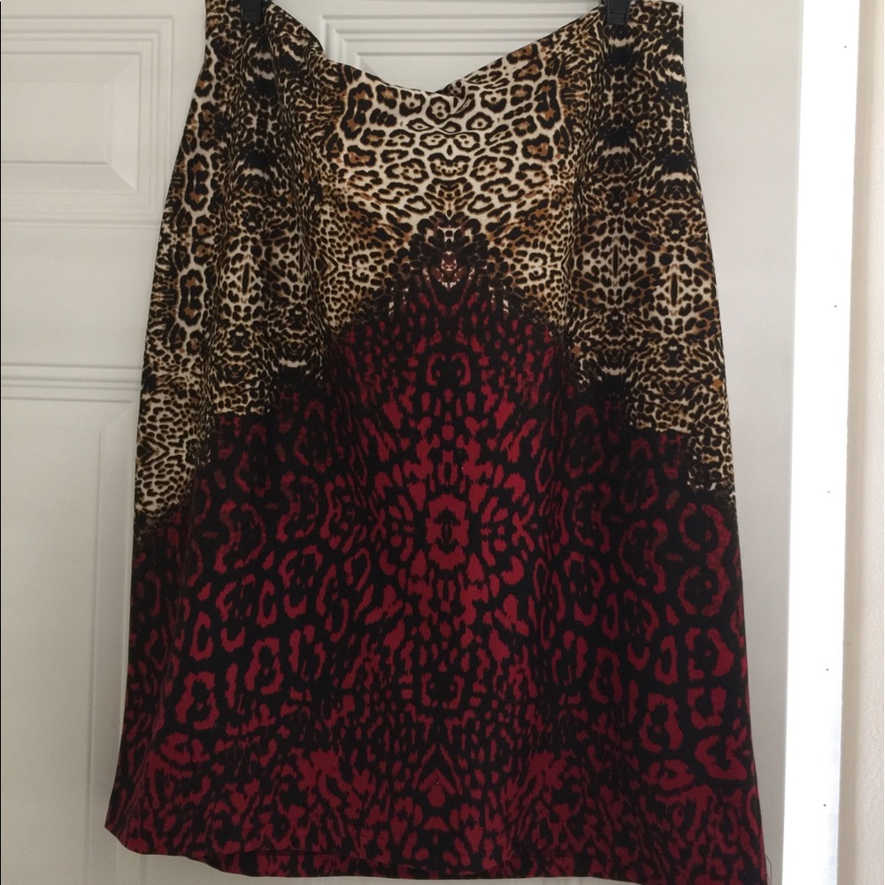 🅿️Dual Print Size 16 Skirt