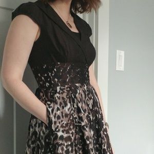 Size 6 leopard dress
