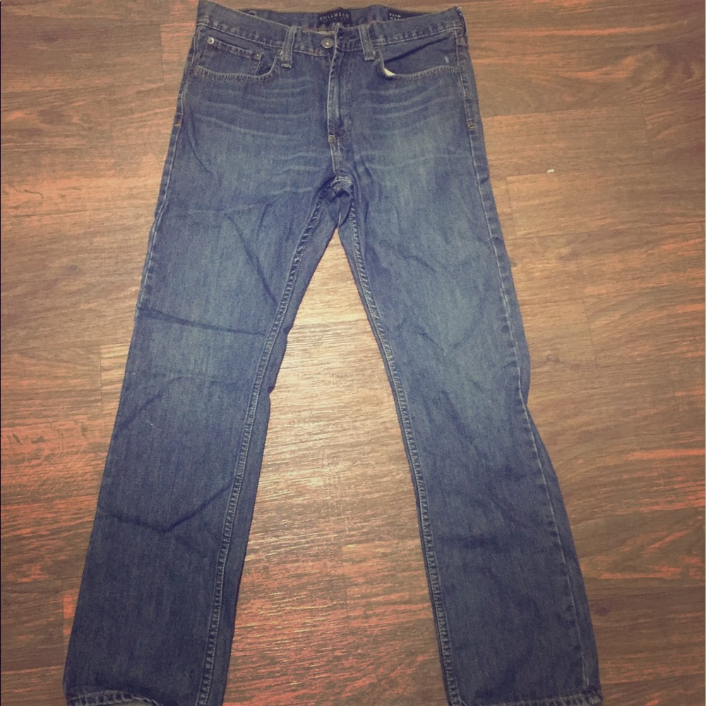 Bullhead slim fit men's blue jeans