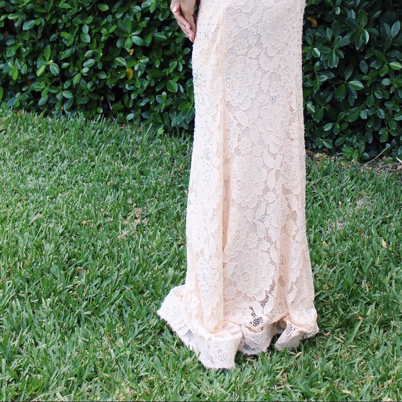 Champagne Prom Dress/ Formal Dress - Picture 6 of 8