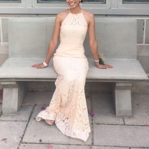 Champagne Prom Dress/ Formal Dress - Picture 8 of 8