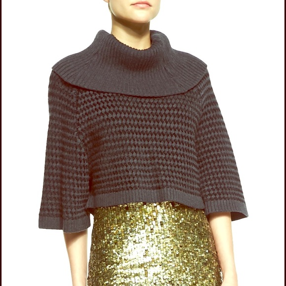 Alice + Olivia Sweaters - ALICE &OLIVIA Black and gray sweater