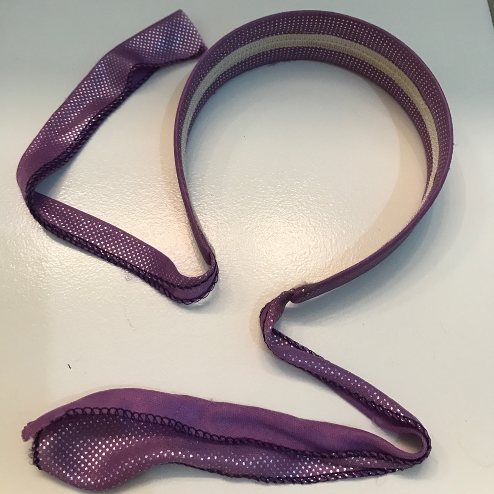 Vintage purple headband