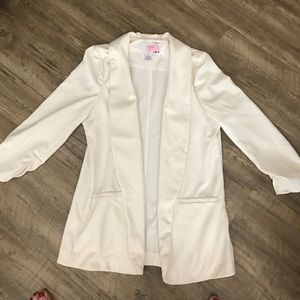 off-white/cream Bar-III blazer