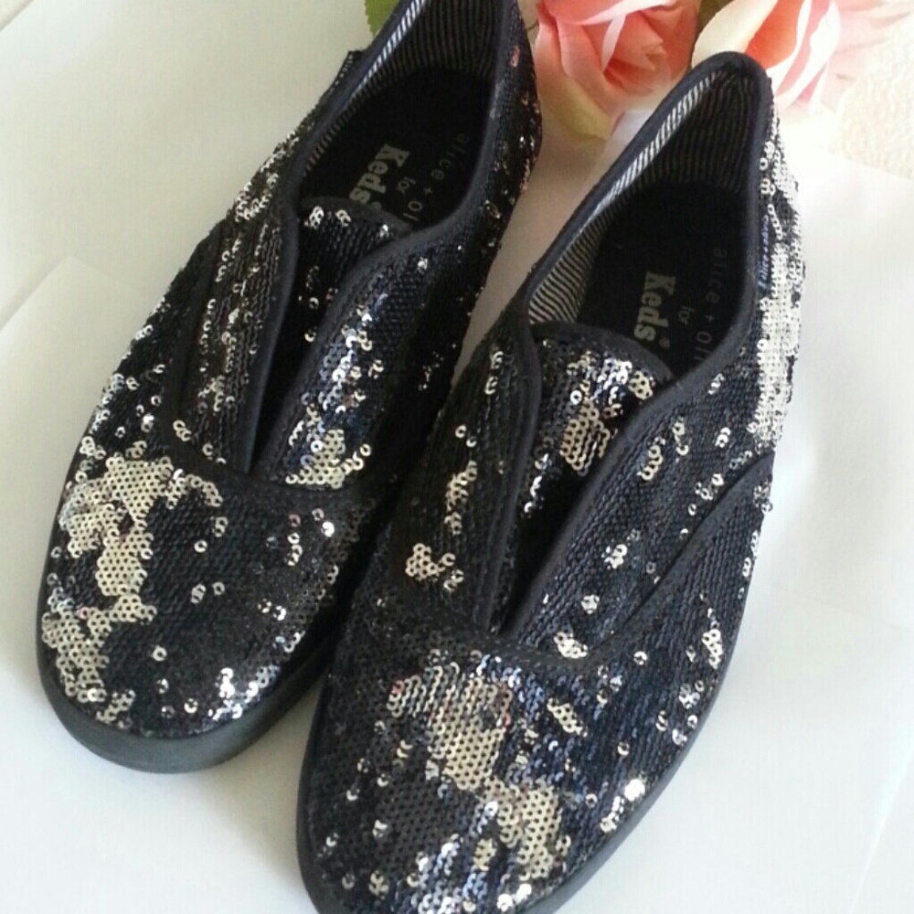 FINAL SALE Keds Alice + Olivia Sqeuin Sneakers