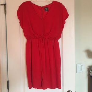 Red Twist Vince Camuto Dress