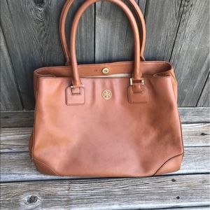 Tory Burch brown tote purse