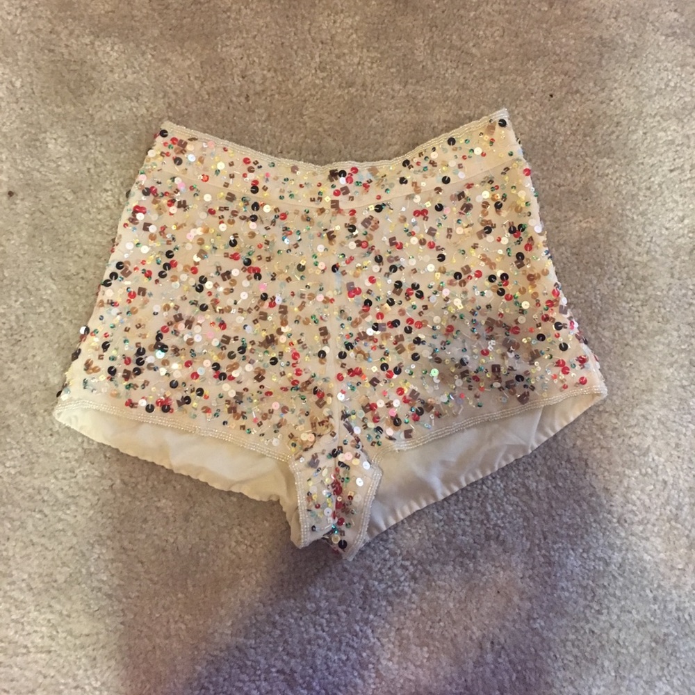 Top shop hand beaded shorts! 😍