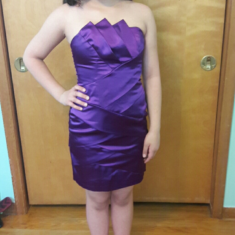 Purple party Dress