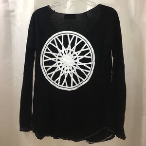 Soul cycle size M black long sleeve shirt