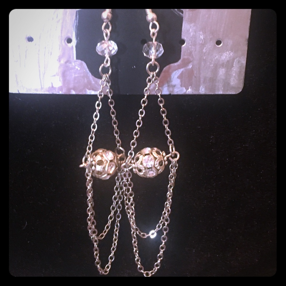Crystal earrings