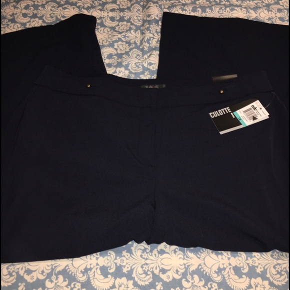 Style & Co Navy Capri Trouser Pants Size 16 - Picture 4 of 4