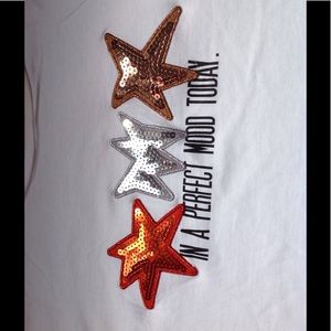 White t-shirt. Never used. Size L. Short sleeve.