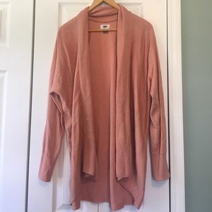Tunic Length Open Old Navy L Cardigan