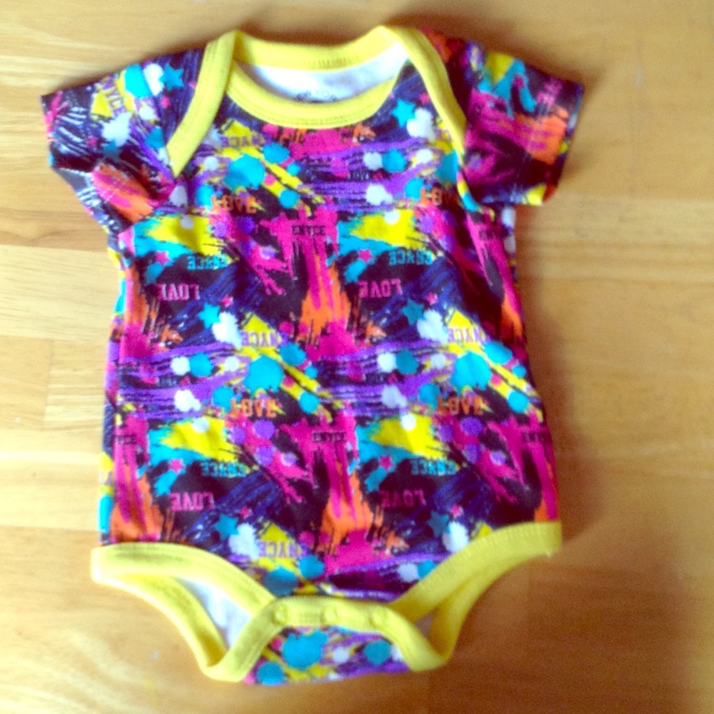 Colorful Baby Onesie