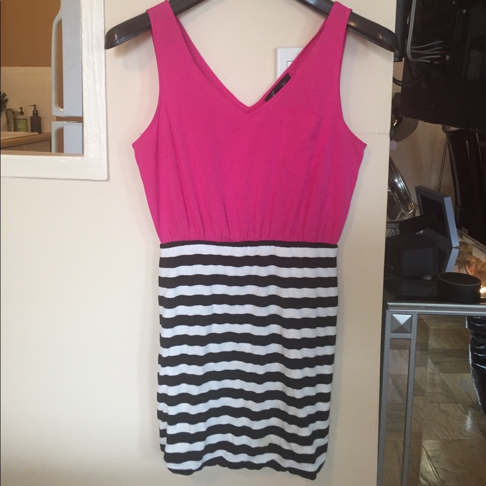 Women's mixed media club dress