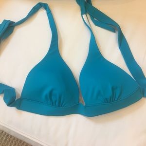 Turquoise swim top