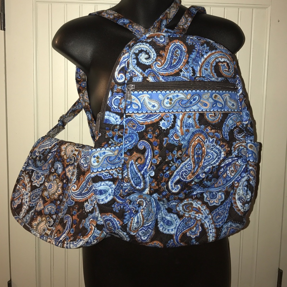 Stephanie Dawn Backpack and Crossbody