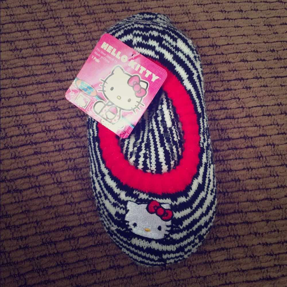 Hello kitty slipper socks