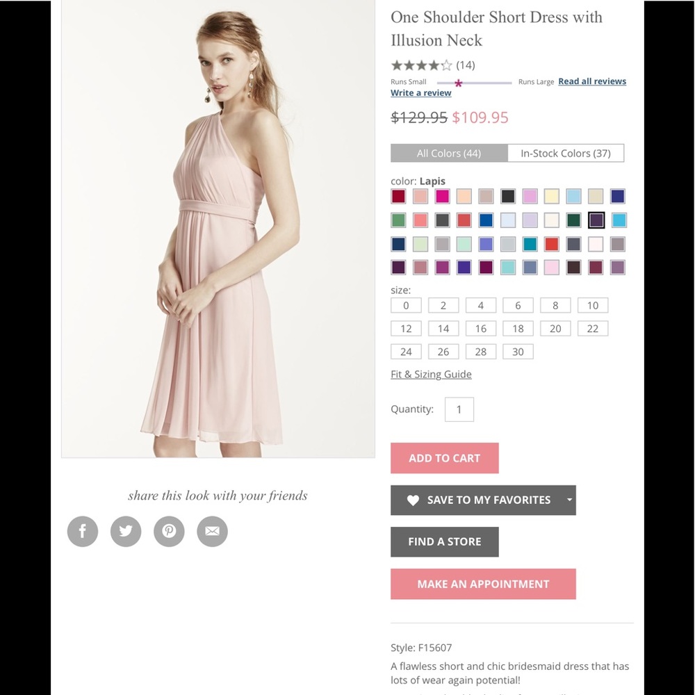 Plum One Shoulder Short Dress with Illusion Neck - Picture 3 of 4