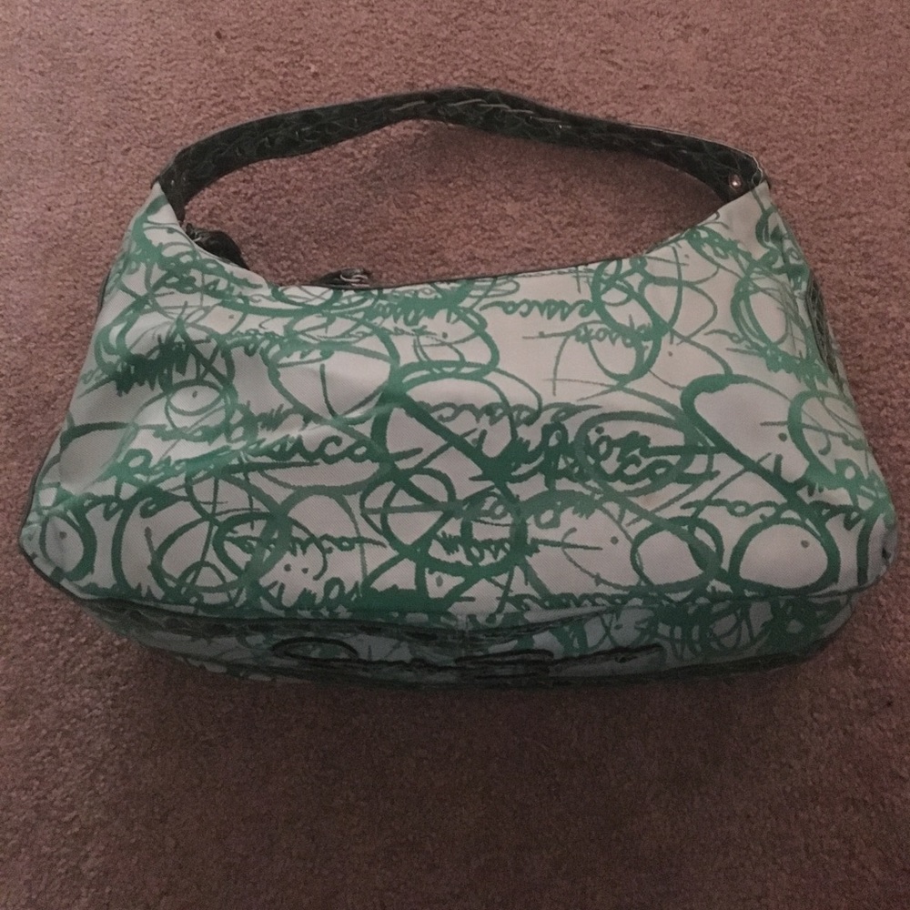 Jessica Simpson Green Signature Shoulder Bag