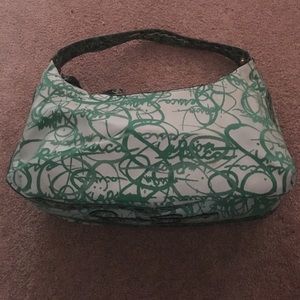 Jessica Simpson Green Signature Shoulder Bag