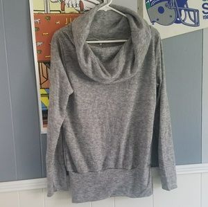 *Trade* Oversized Grey Turtleneck