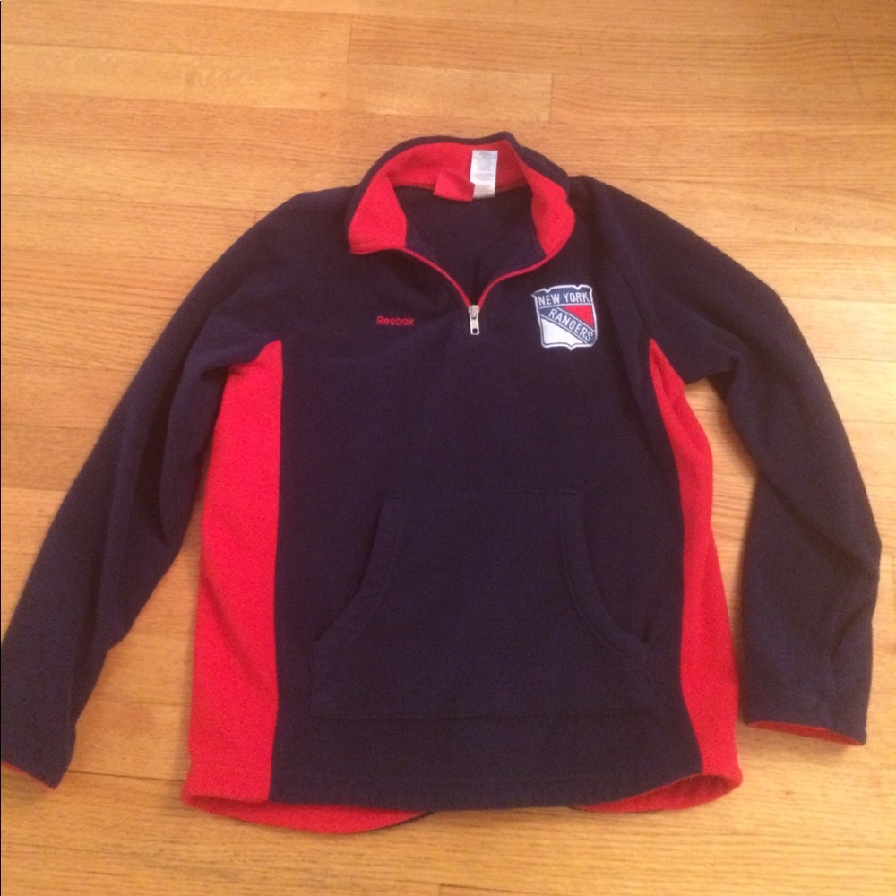 Reebok New York Rangers fleece sweatshirt