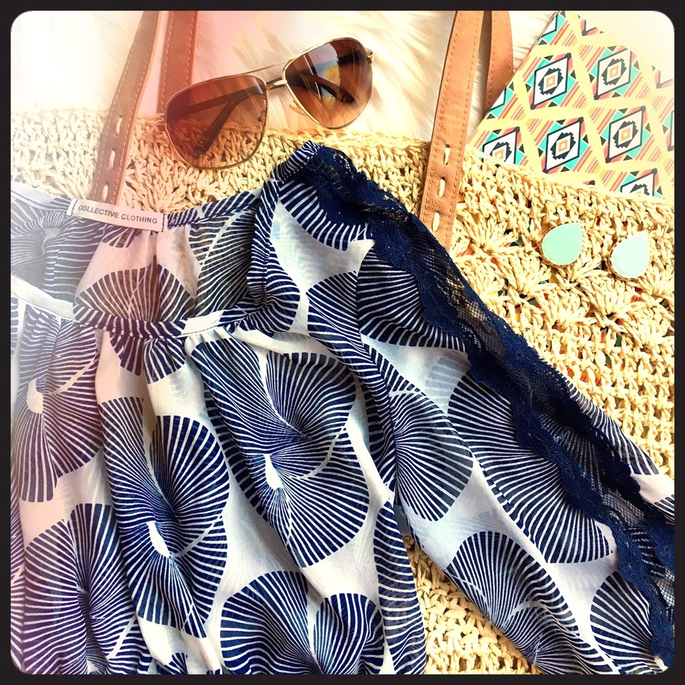boho beach dress or glam swim coverup