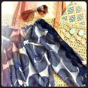 boho beach dress or glam swim coverup