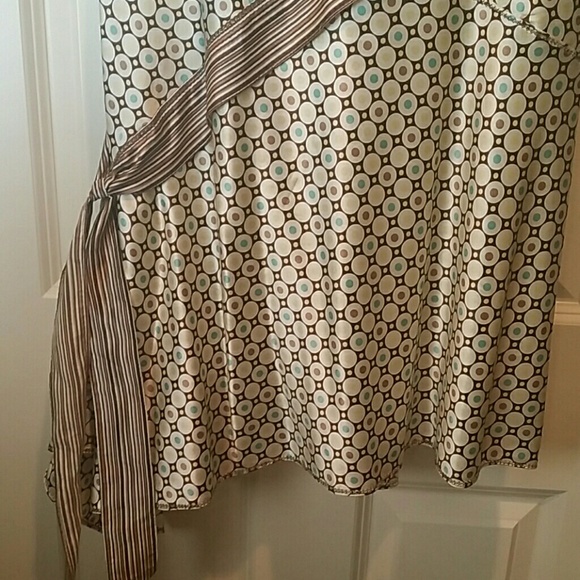 Max Studio Sleeveless Silk - blend dress - Picture 3 of 8