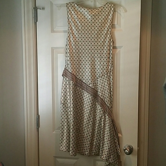 Max Studio Sleeveless Silk - blend dress - Picture 4 of 8