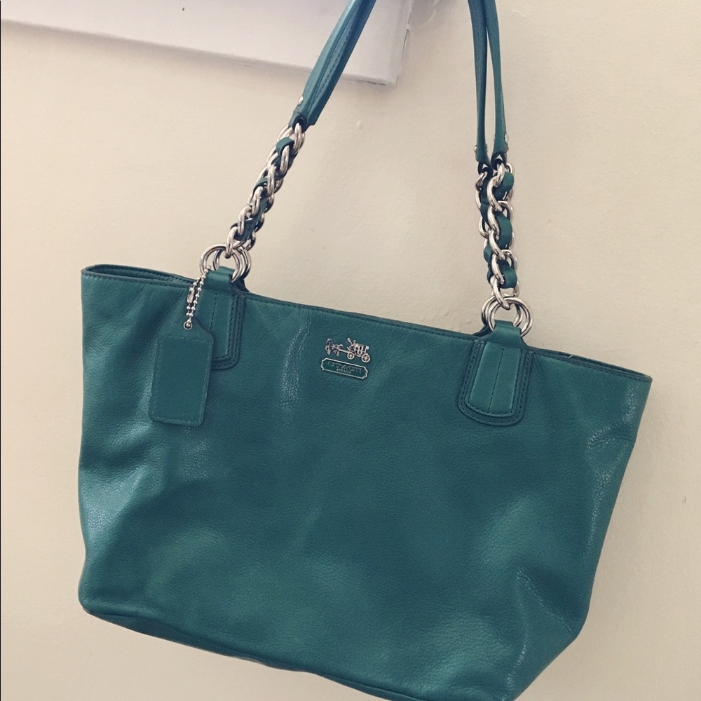 Green Coach Purse