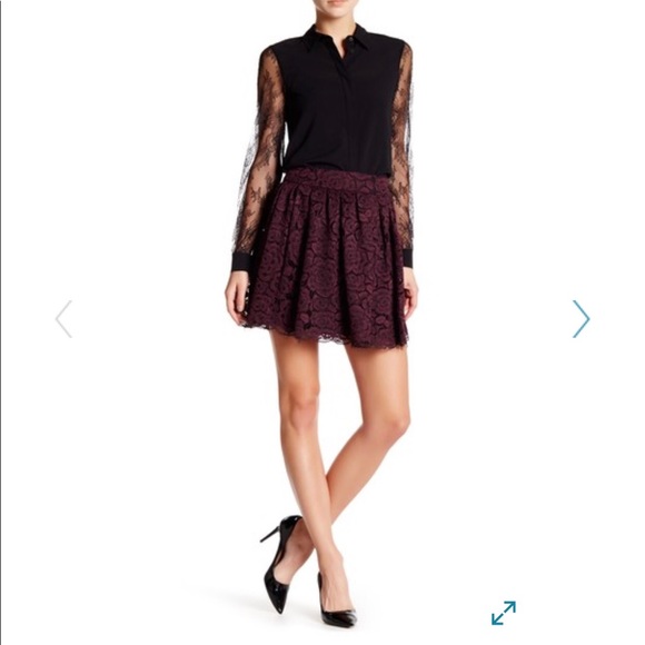 Alice + Olivia Dresses & Skirts - Alice Olivia Floral Lace skirt. Brand new-size 0