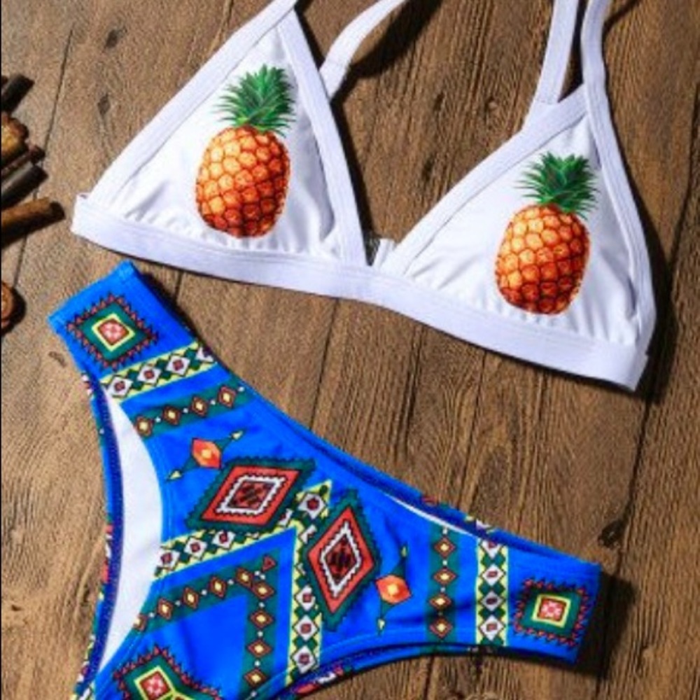 Pineapple swimsuit bikini