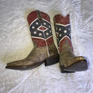 Women's Roper Flag Cowboy Boots sz 8