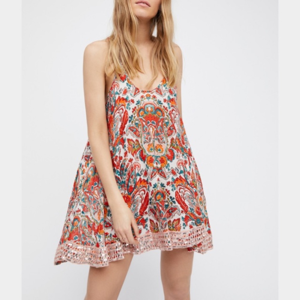 Free people one sequin slip