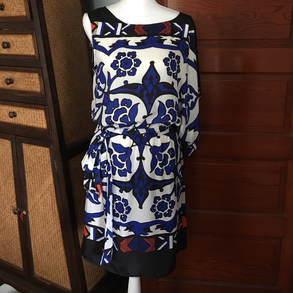 NWOT Boston Proper printed mini dress