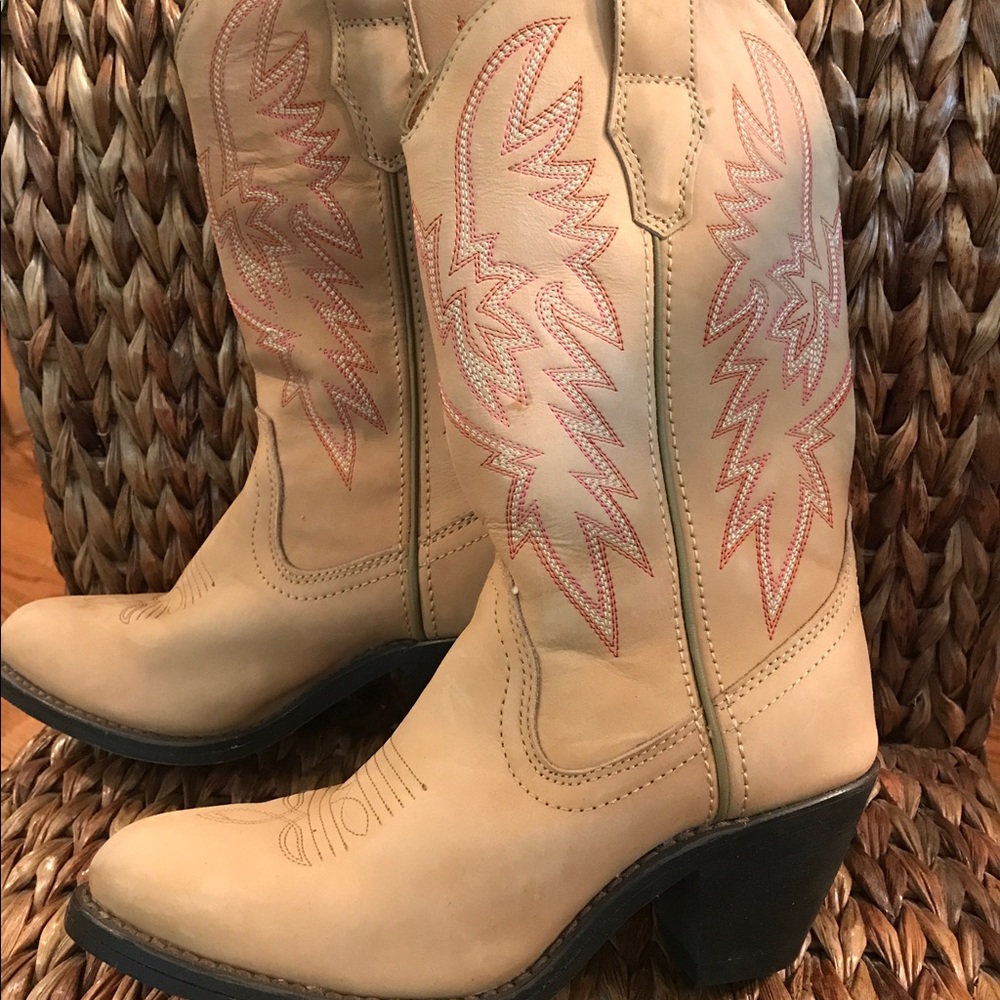 Authentic leather cowgirl/cowboy boots